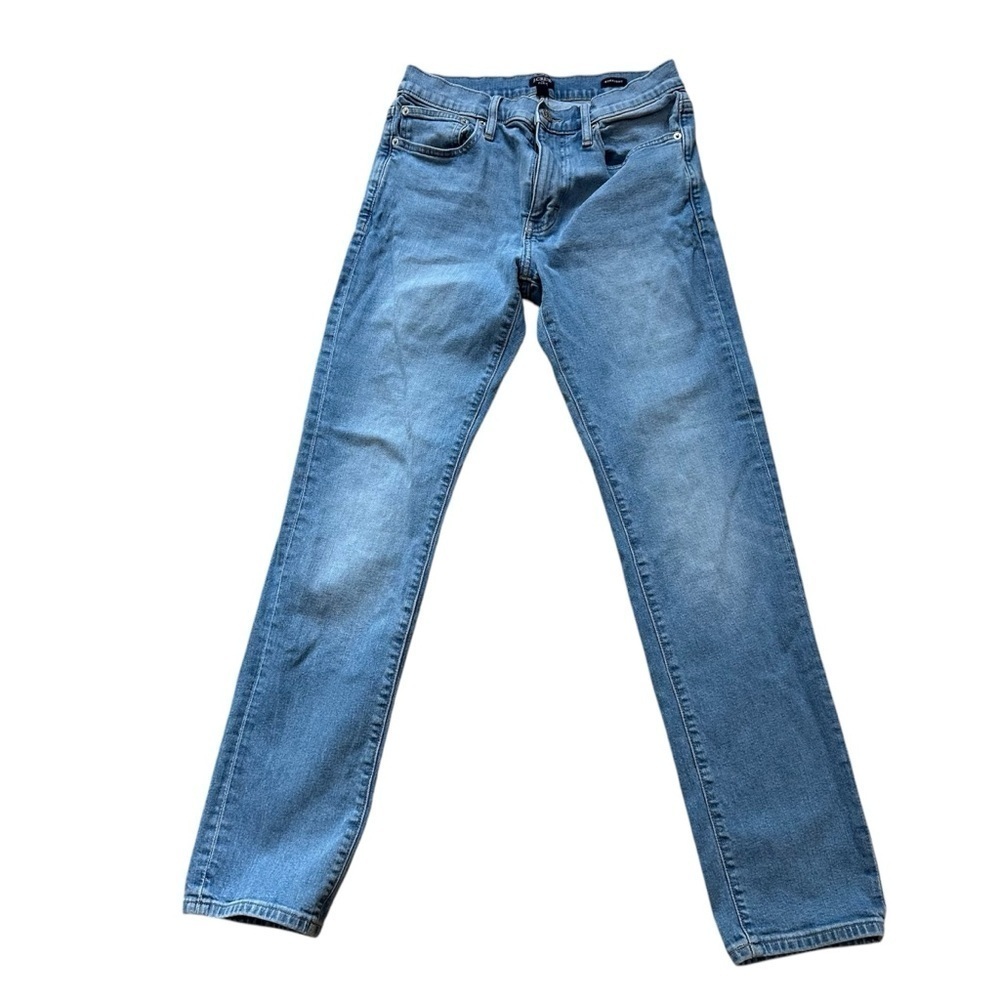 J. Crew Flex Straight Women’s Light Wash Denim Jeans Sz W29 L32 GUC